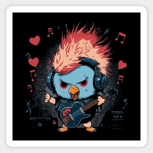 Chicken Rocker Sticker